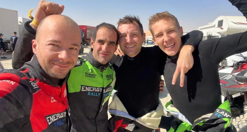 foto: media społecznościowe Szymona Gospodarczyka / Szymon Gospodarczyk rally co-driver