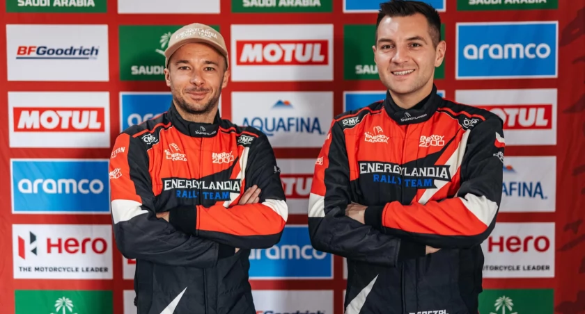 foto: media społecznościowe Szymona Gospodarczyka / Szymon Gospodarczyk rally co-driver