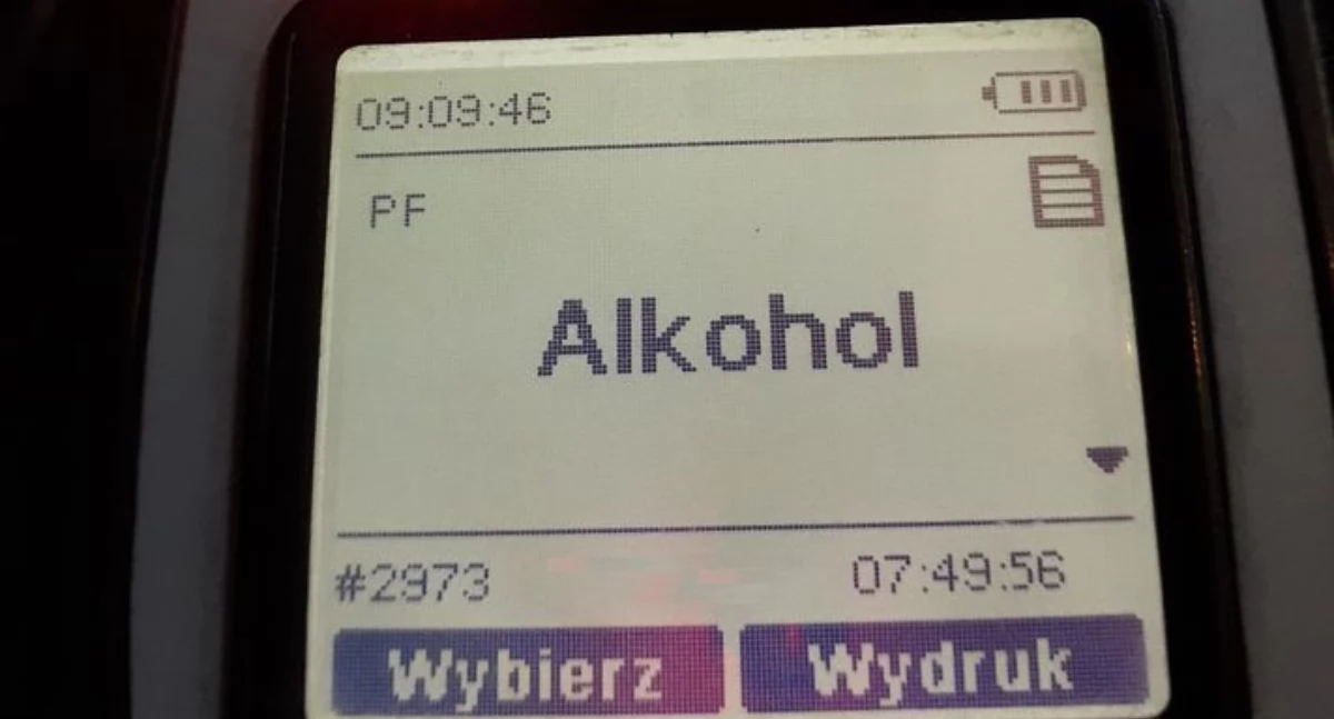 Komunikaty ostrzeżenia policji, Akcja „alkohol narkotyki” Małopolsce - zdjęcie, fotografia