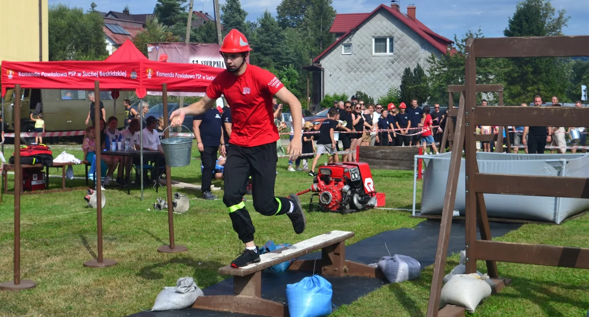Z remizy, Kuków Wielkie emocje strażackim torze - zdjęcie, fotografia