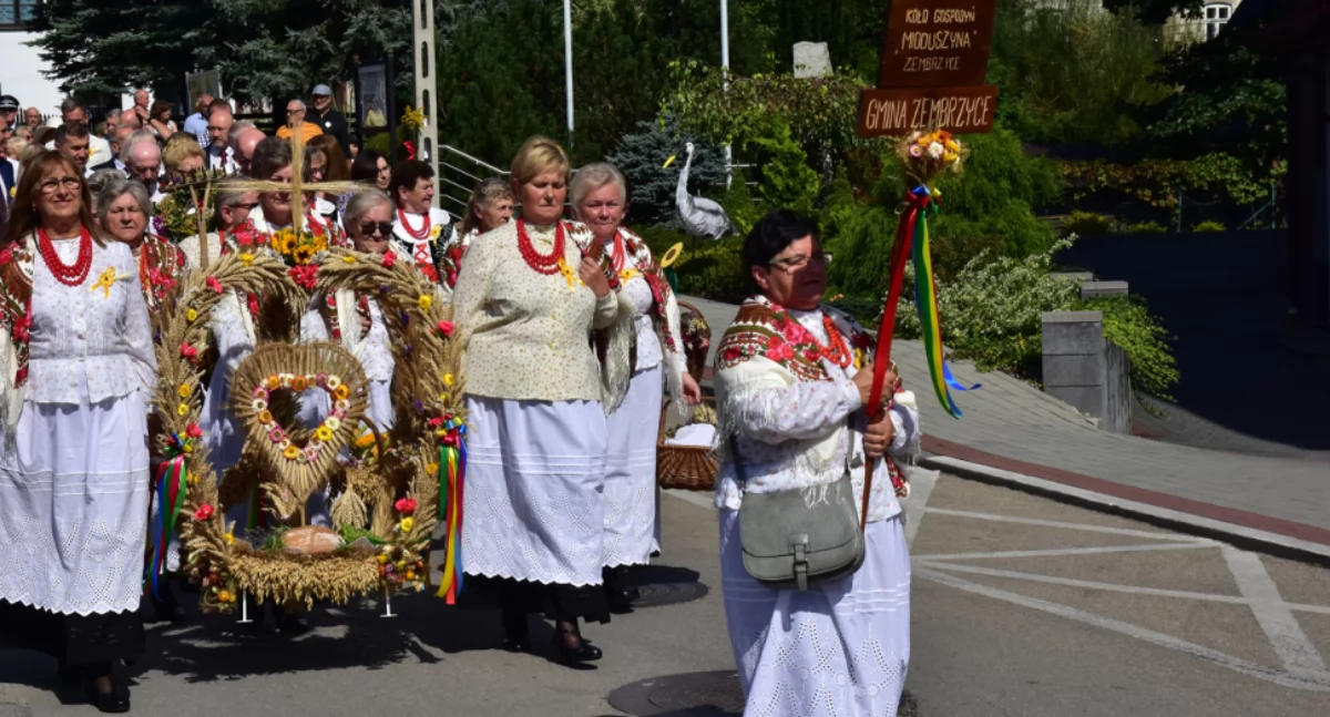 Folklor i Tradycje , Zapraszamy Dożynki Powiatowe Zembrzycach Świętuj września! - zdjęcie, fotografia