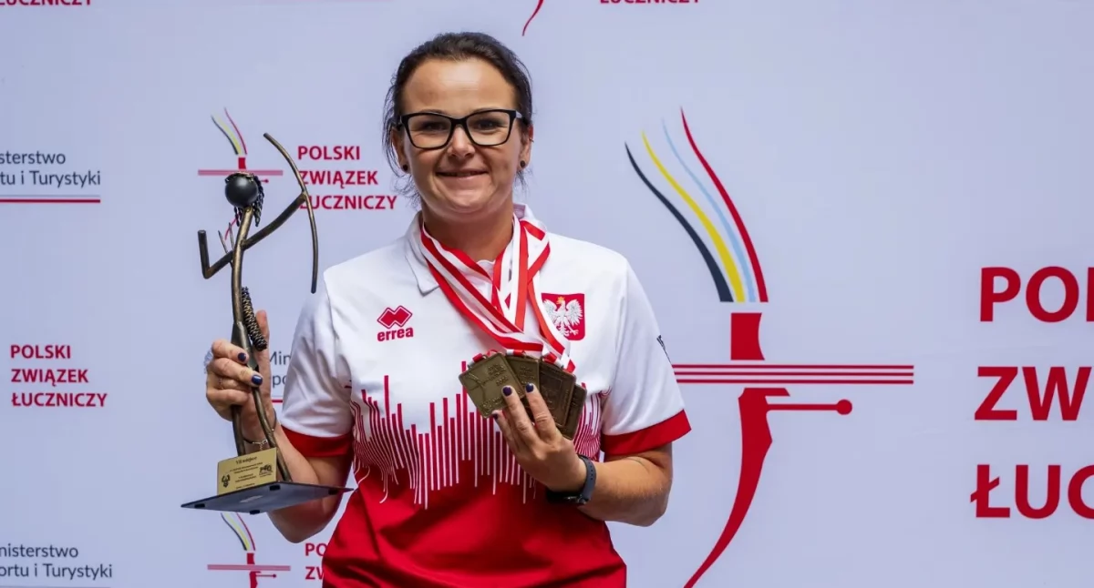 Pozostałe, Natalia Leśniak powiększyła kolekcję medali mistrzostw Polski - zdjęcie, fotografia