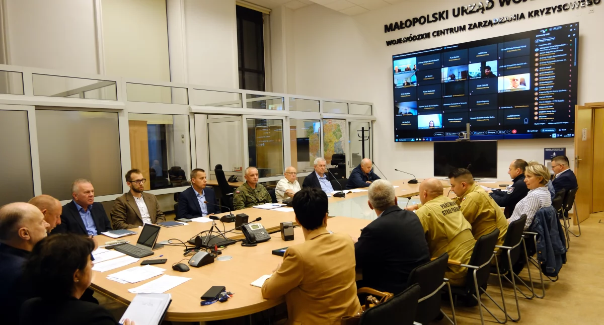 Pogodynka, Ostrzeżenia meteorologiczne hydrologiczne stopnia Małopolski - zdjęcie, fotografia