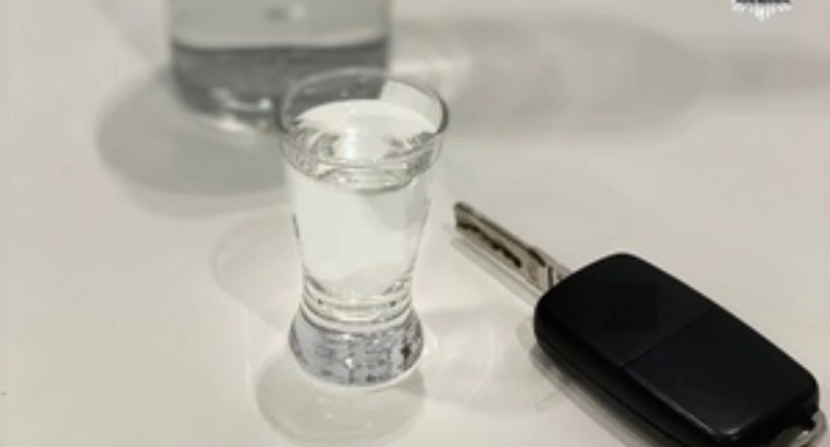 Kronika kryminalna, Gruzin jechał środkiem drogi miał promila alkoholu - zdjęcie, fotografia