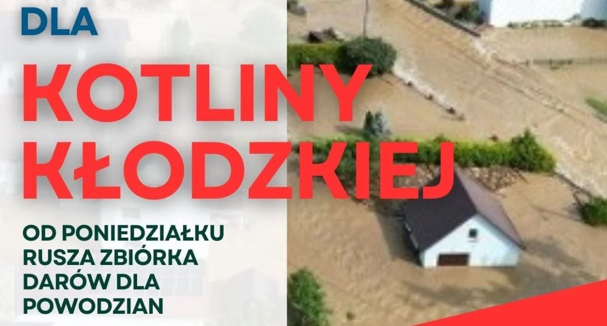 Pomoc społeczna, Maków Podhalański włącza pomoc mieszkańców Kotliny Kłodzkiej dotkniętych powodzią - zdjęcie, fotografia