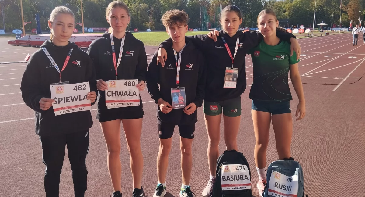Lekkoatletyka, Marek Witkowski Nasza piątka dała siebie procent Białymstoku - zdjęcie, fotografia
