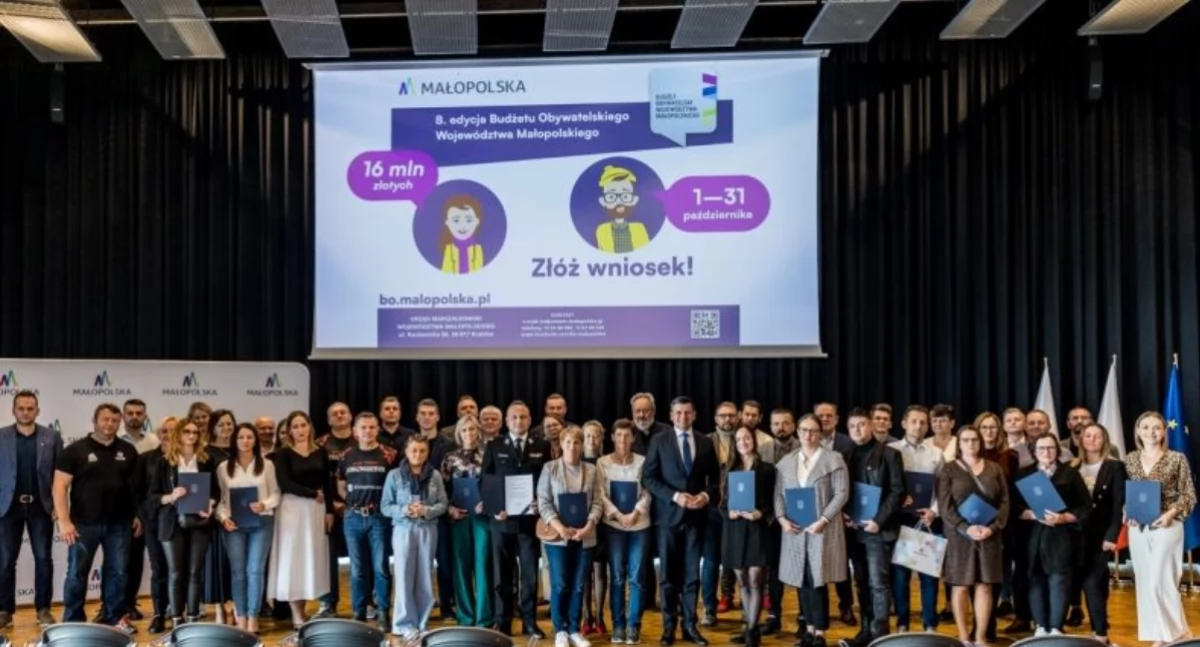 Finanse i Budżet, Poznaliśmy zwycięzców edycji Budżetu Obywatelskiego Województwa Małopolskiego Wśród laureatów propozycje powiatu suskiego! - zdjęcie, fotografia