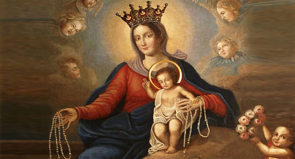 Religia, Święto Matki Bożej Różańcowej - zdjęcie, fotografia
