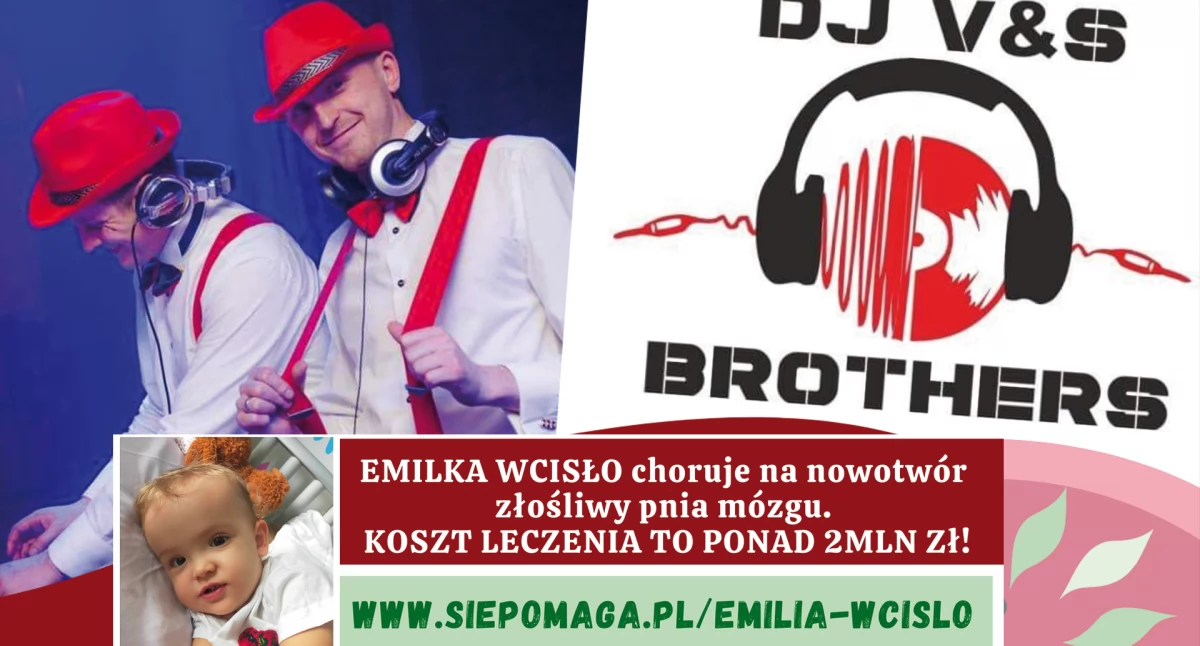 Pomoc społeczna, Zaproszenie charytatywną zabawę Emilki Wcisło - zdjęcie, fotografia