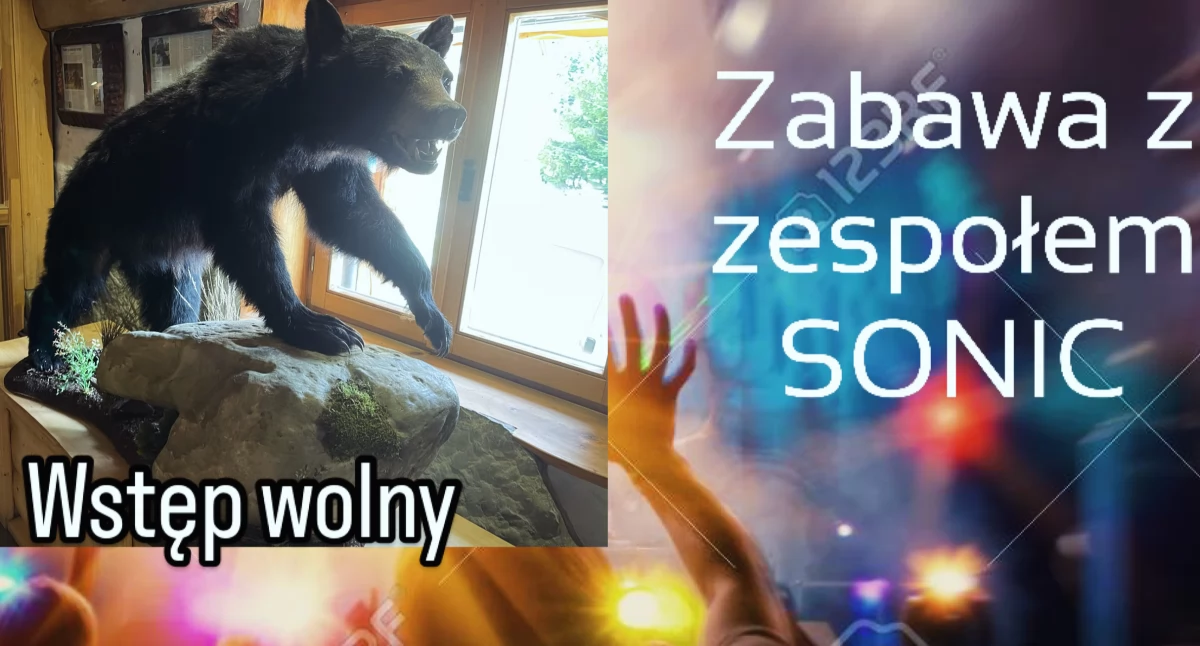 Rozrywka, Zabawa taneczną zespołem SONIC Karczmie Dzika Chata! - zdjęcie, fotografia