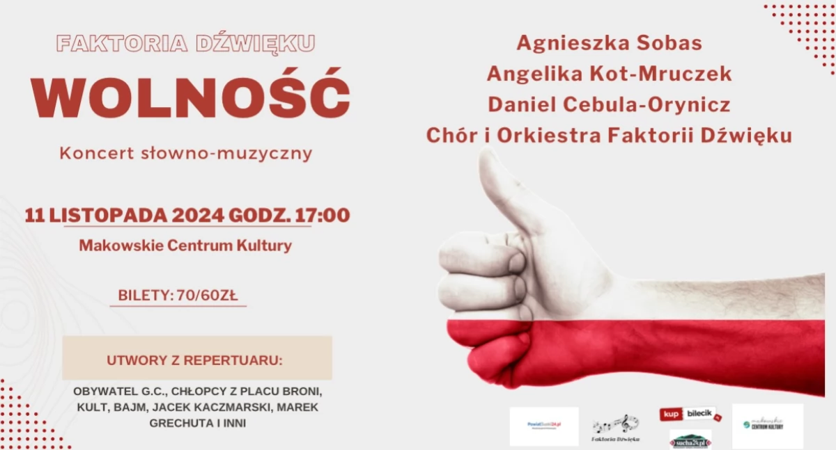 Koncerty – Muzyka , Widowisko Słowno Muzyczne Święto Niepodległości - zdjęcie, fotografia