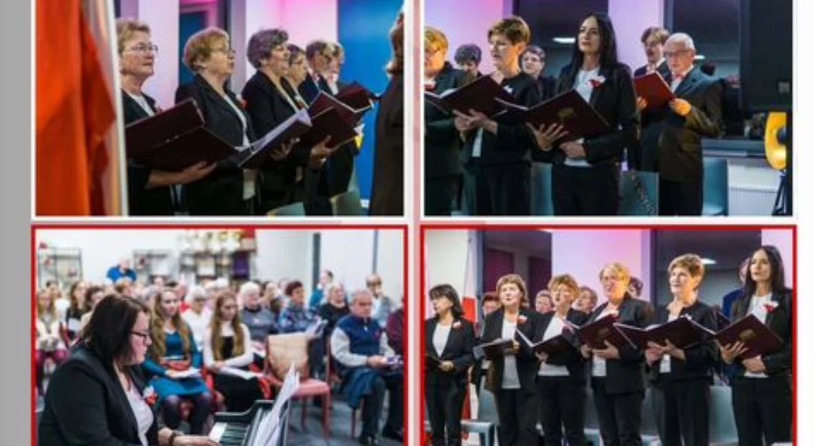 Koncerty – Muzyka , Patriotyczny koncert „Dla Niepodległej” Suchej Beskidzkiej - zdjęcie, fotografia