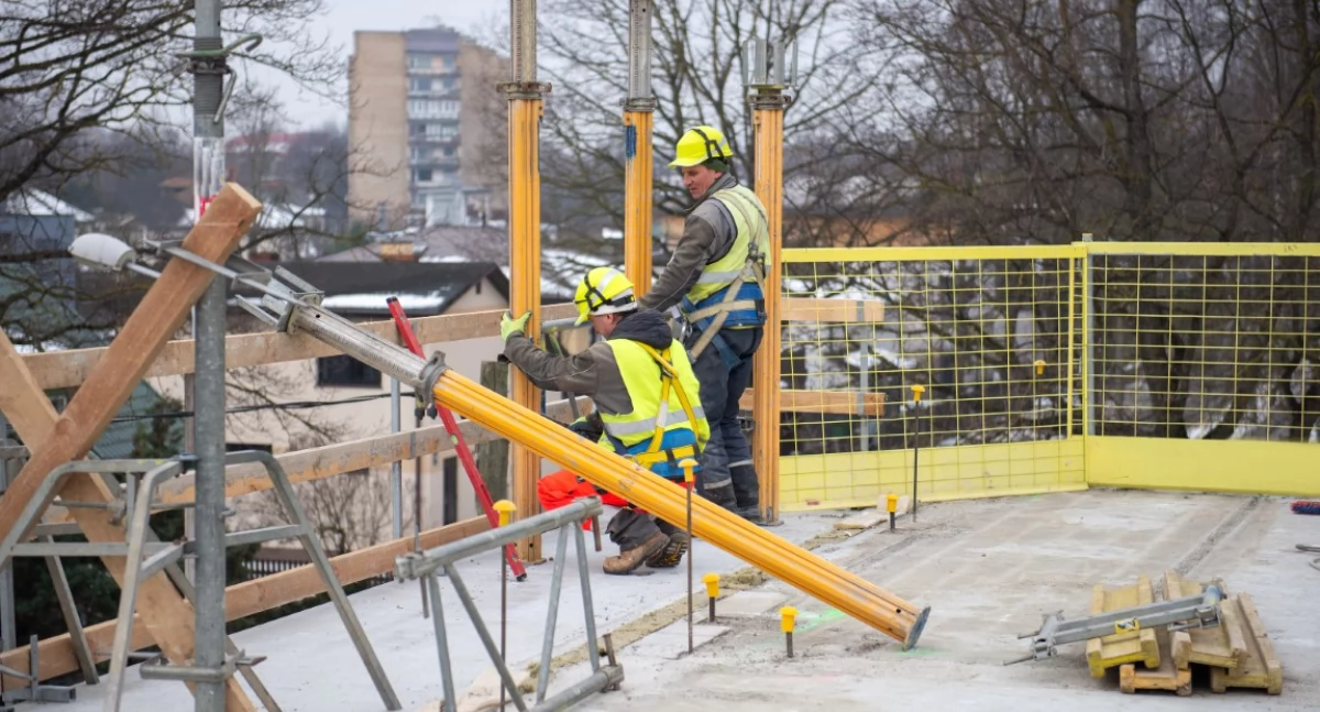 Materiał zewnętrzny, Praca branży budowlanej przygotowanie kariery projektowaniu realizacji inwestycji budowlanych - zdjęcie, fotografia