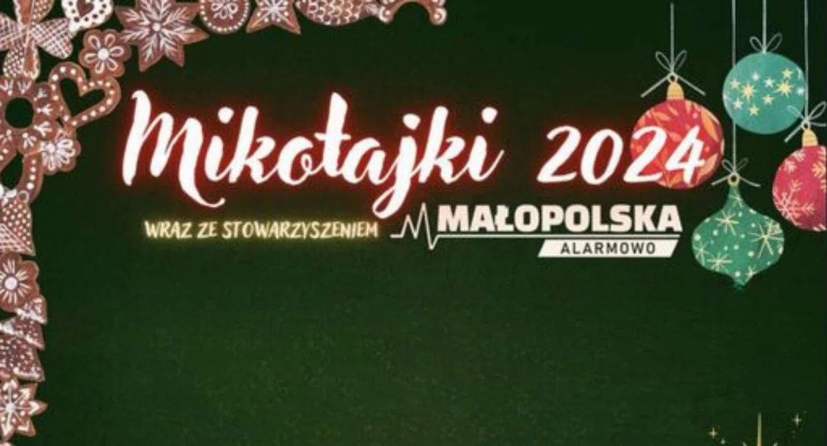 Pomoc społeczna, Małopolska Alarmowo rozpoczyna trzecią edycję zbiórki Mikołajkowej! - zdjęcie, fotografia