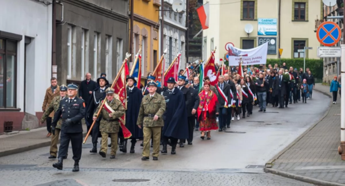 Historia, Obchody Narodowego Święta Niepodległości Makowie Podhalańskim - zdjęcie, fotografia