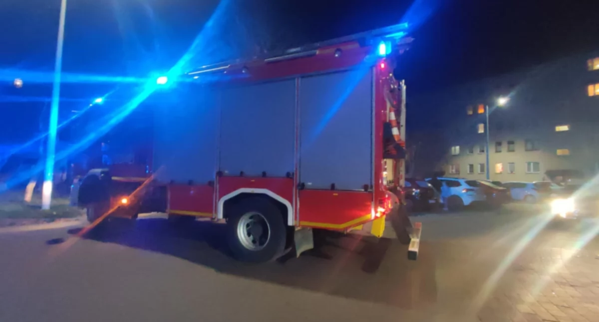 Miejscowe zagrożenie, Interwencja straży pożarnej Makowie Podhalańskim - zdjęcie, fotografia