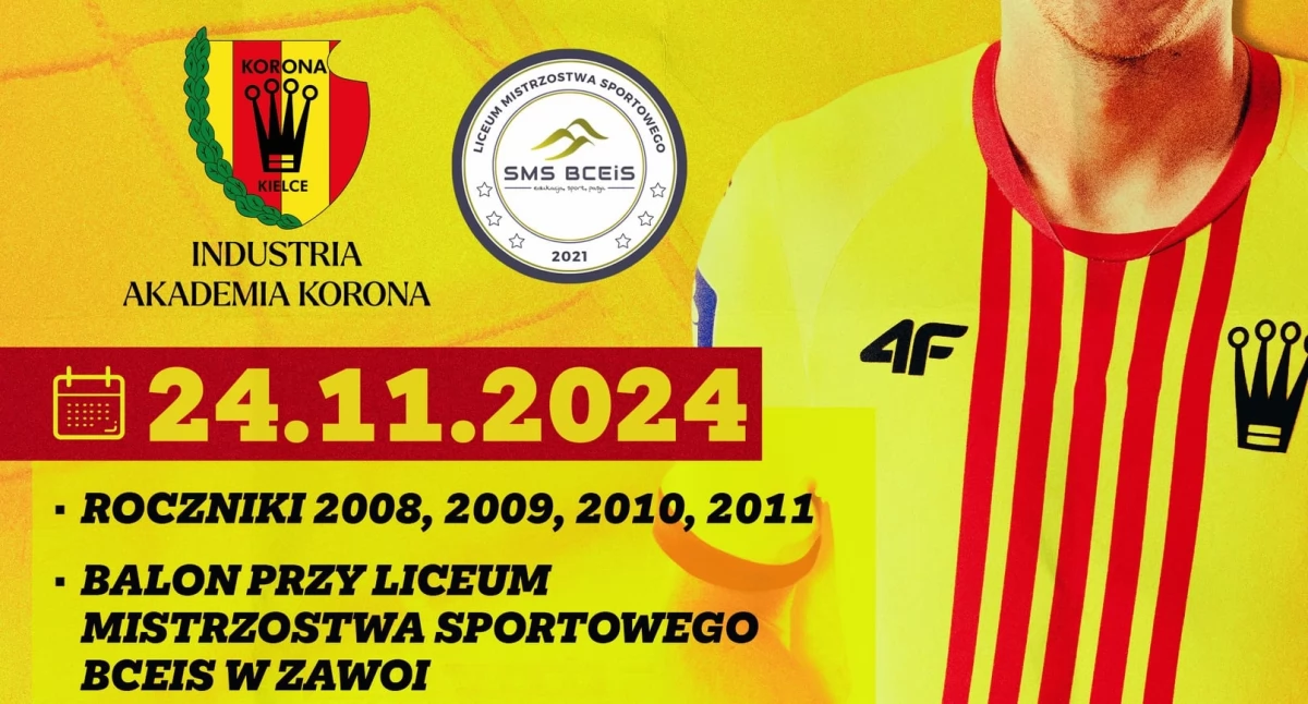 Piłka nożna, Zapraszamy testy Akademii Korony Kielce Zawoi - zdjęcie, fotografia