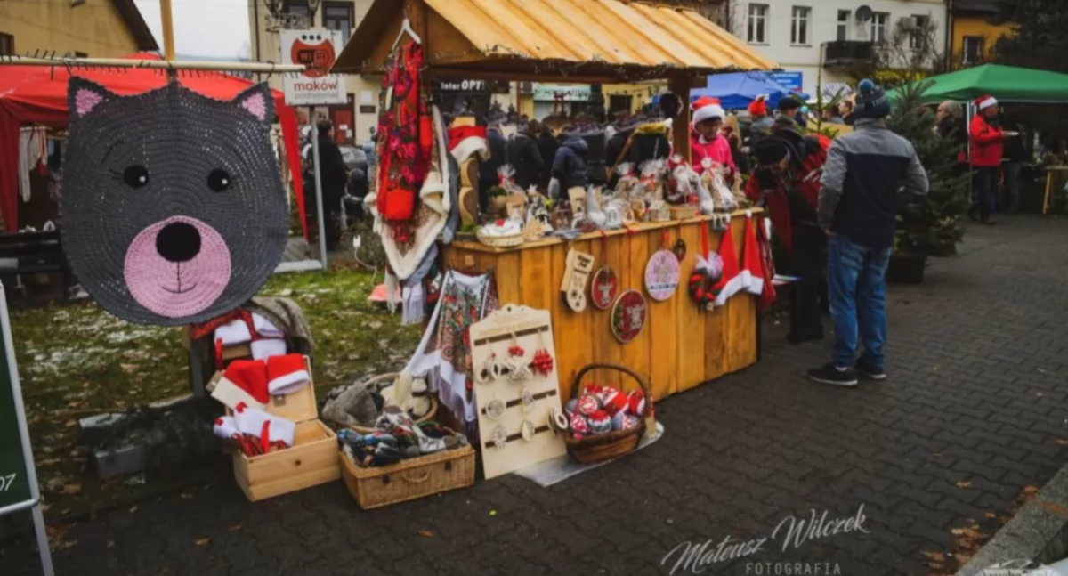 Folklor i Tradycje , Zapraszamy Makowski Jarmark Świąteczny - zdjęcie, fotografia