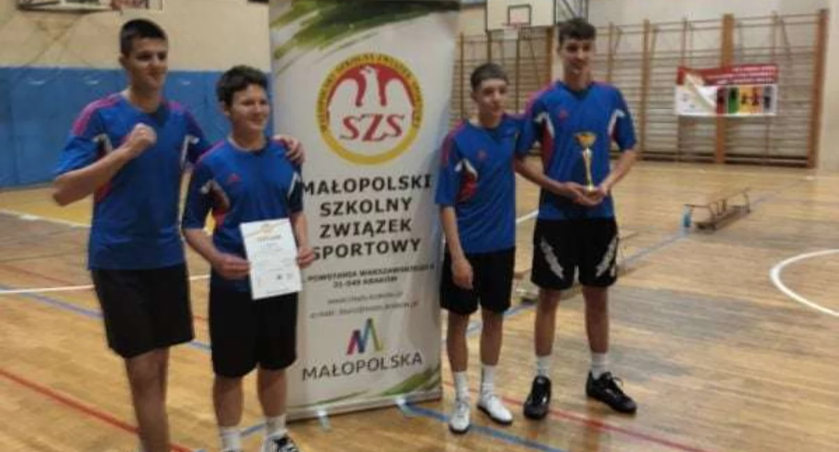 Sport szkolny, Chłopcy Stryszawy zagrają mistrzostwo Małopolski - zdjęcie, fotografia