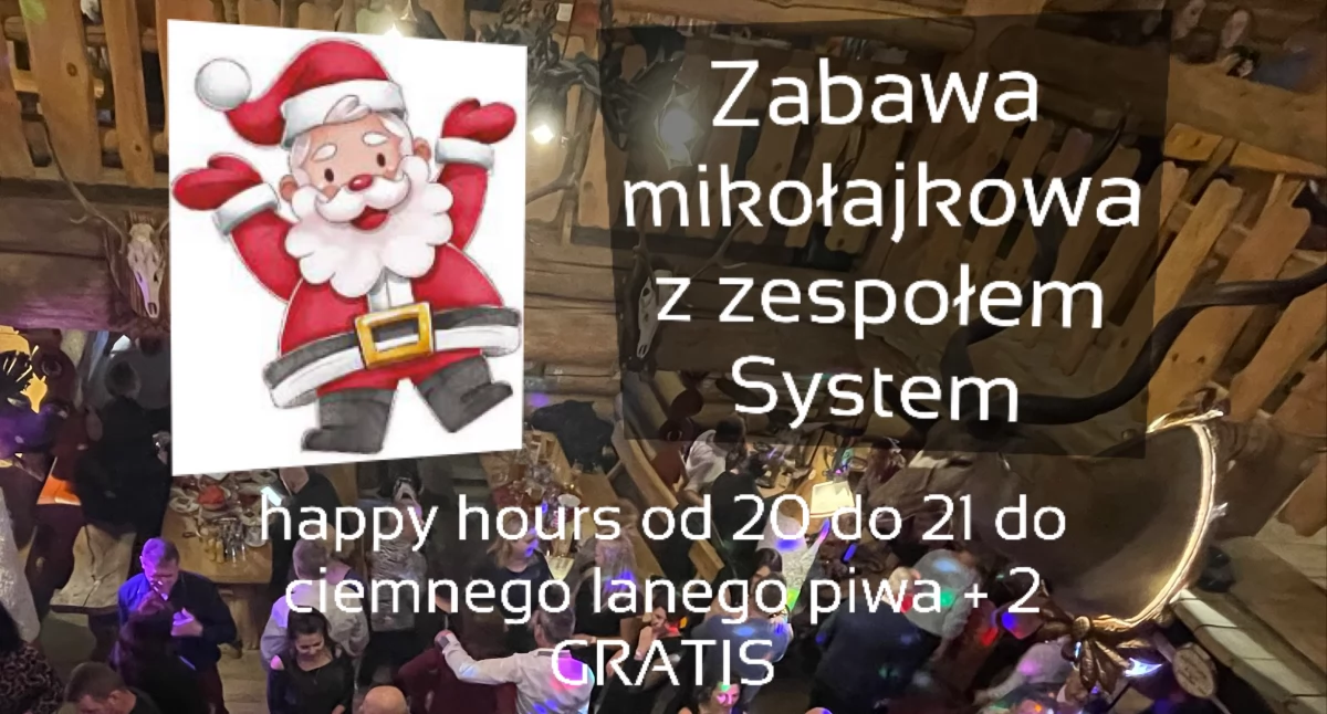 Rozrywka, Zapraszamy zabawę mikołajkową zespołem System - zdjęcie, fotografia
