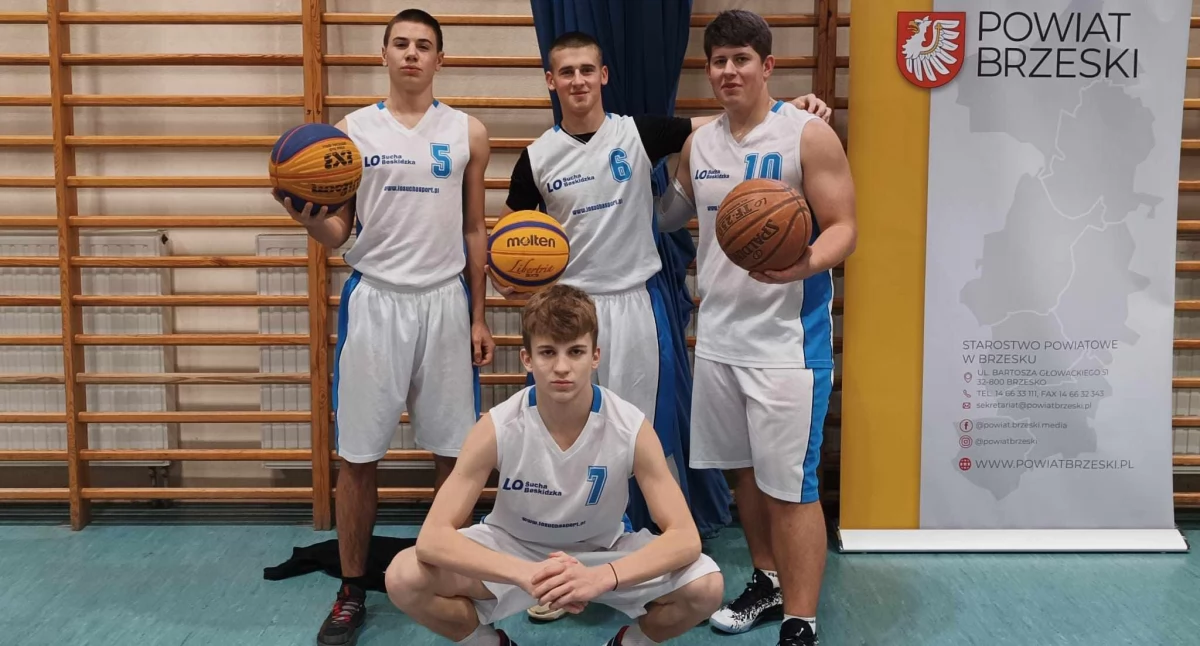 Sport szkolny, Chłopcy suskiego powalczyli Brzesku - zdjęcie, fotografia