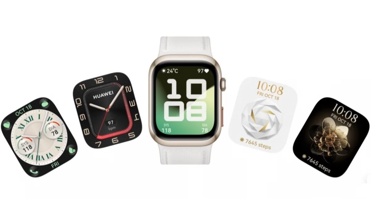 Materiał zewnętrzny, Najlepsze smartwatche funkcją pomiaru ciśnienia HUAWEI WATCH - zdjęcie, fotografia