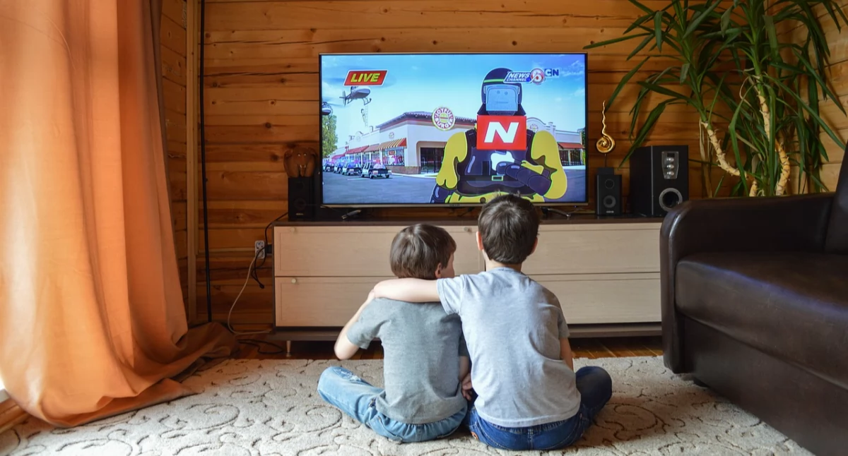 Kartka z kalendarza, grudnia Światowy Dzień Telewizji Dzieci - zdjęcie, fotografia