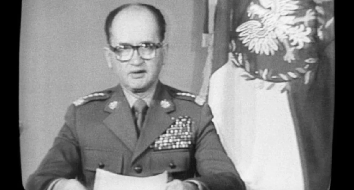 Kartka z kalendarza, grudnia wojenny Polsce (1981 1983) - zdjęcie, fotografia