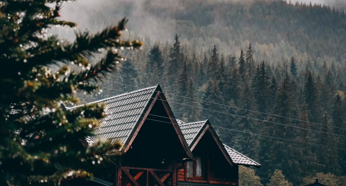 Materiał zewnętrzny, Najlepszy hotel Szczyrku Komfort natura wyciągnięcie ręki - zdjęcie, fotografia