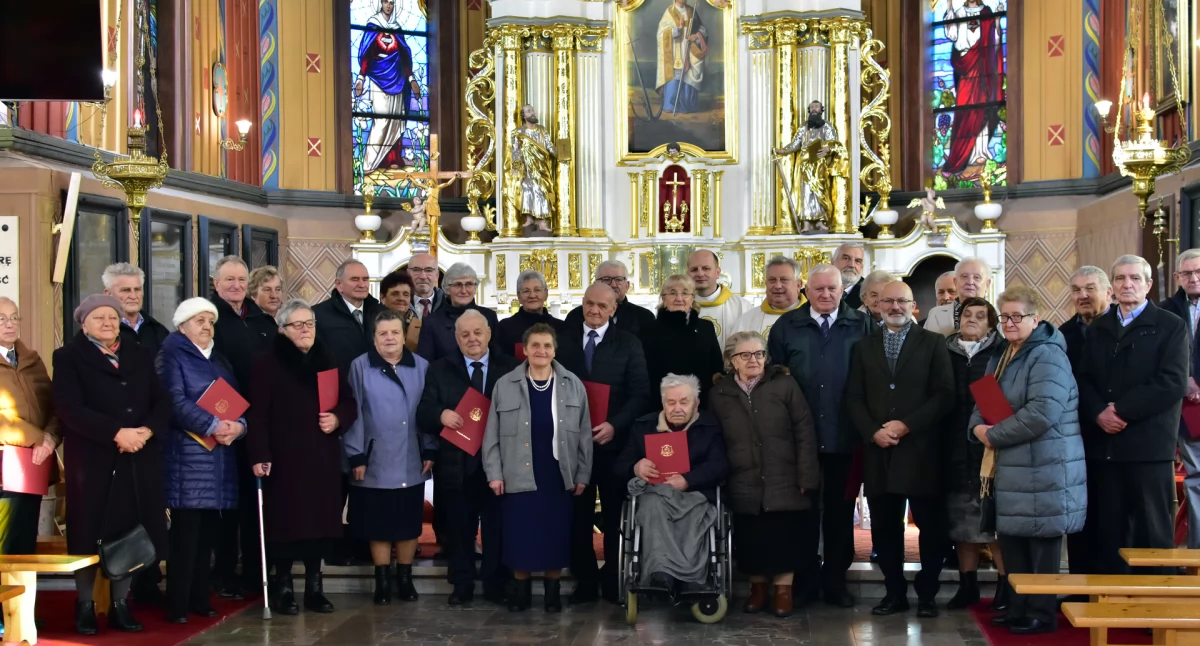 Rodzina, Złote Zawoi Wyjątkowy Jubileusz Małżeński - zdjęcie, fotografia