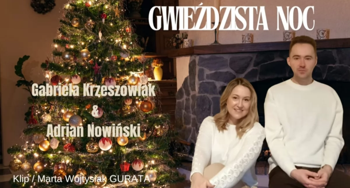 Koncerty – Muzyka , Świąteczna piosenka Gabrieli Krzeszowiak Adriana Nowińskiego „Gwieździsta noc” - zdjęcie, fotografia