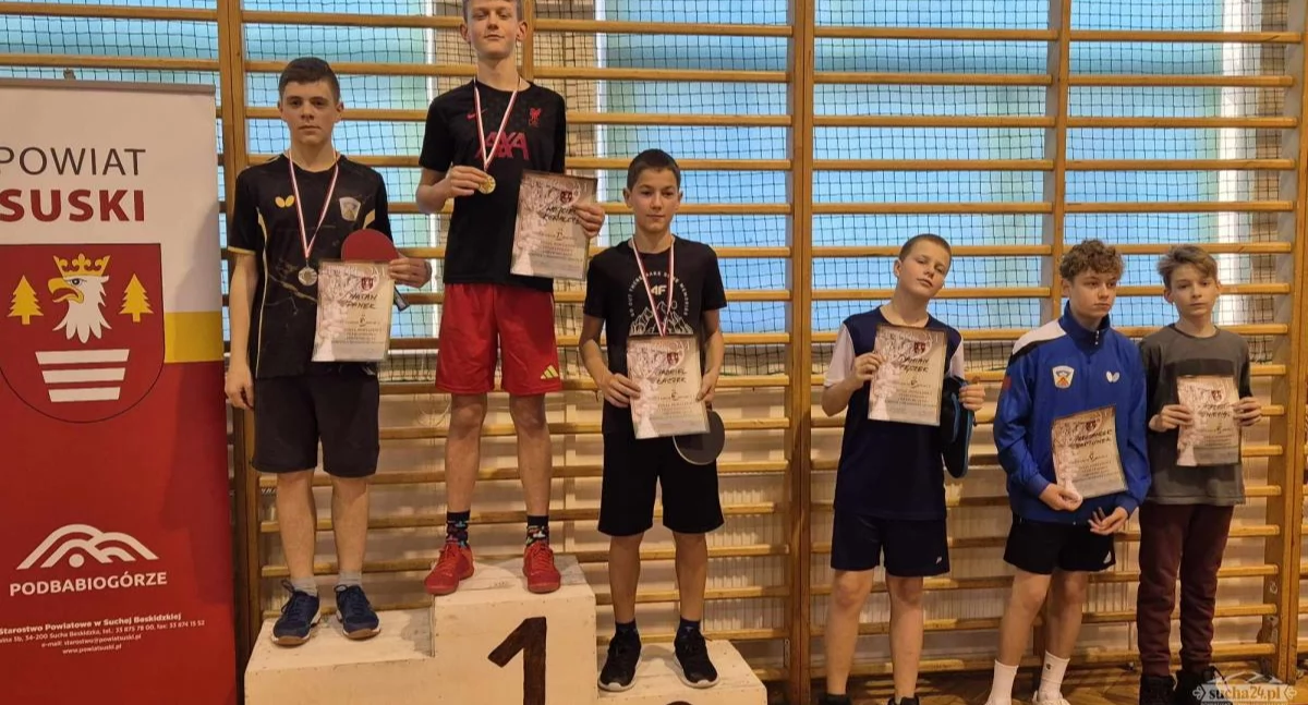 Sport szkolny, Paletki poszły kadra powiatu suskiego została wyłoniona - zdjęcie, fotografia