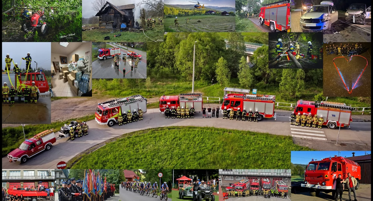 Z remizy, Podsumowanie działaniach strażaków Gminy Zembrzyce - zdjęcie, fotografia