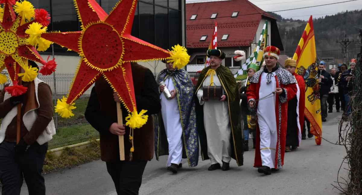 Folklor i Tradycje , Stryszawski Orszak Trzech Króli - zdjęcie, fotografia