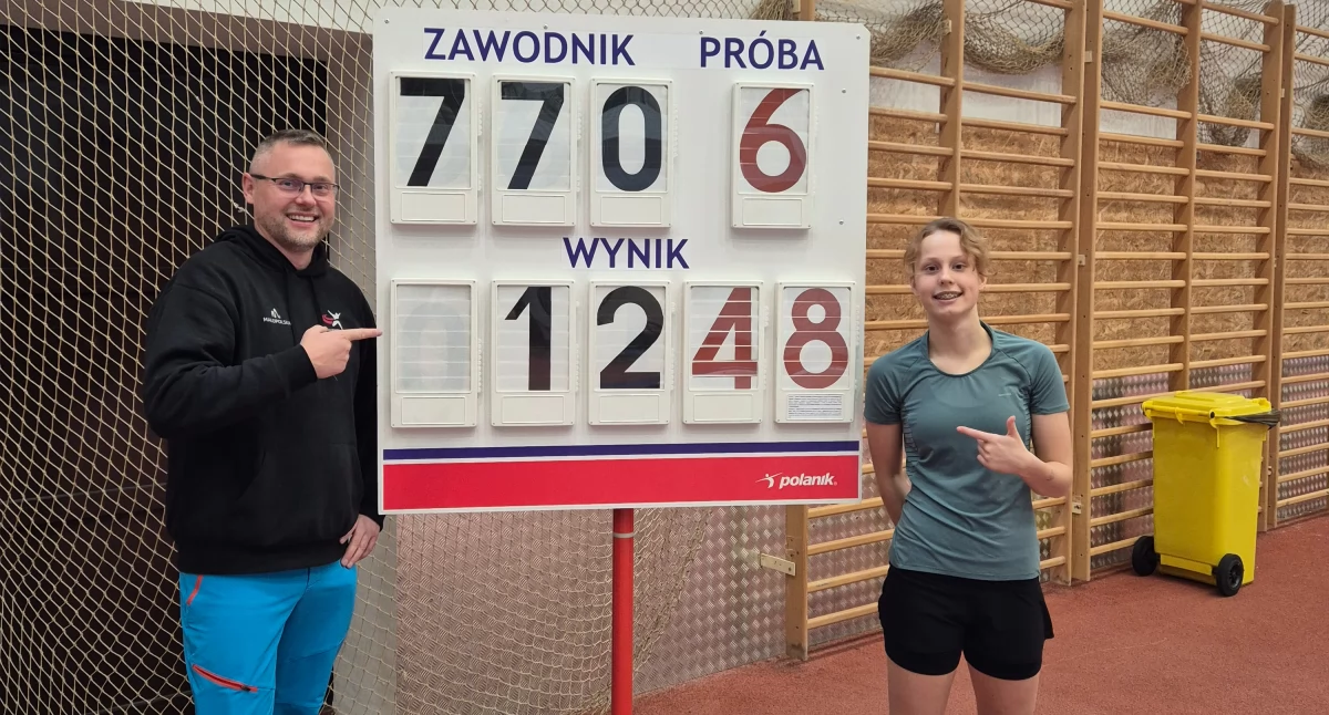 Lekkoatletyka, Rewelacyjny start Julii Balcer Spale - zdjęcie, fotografia