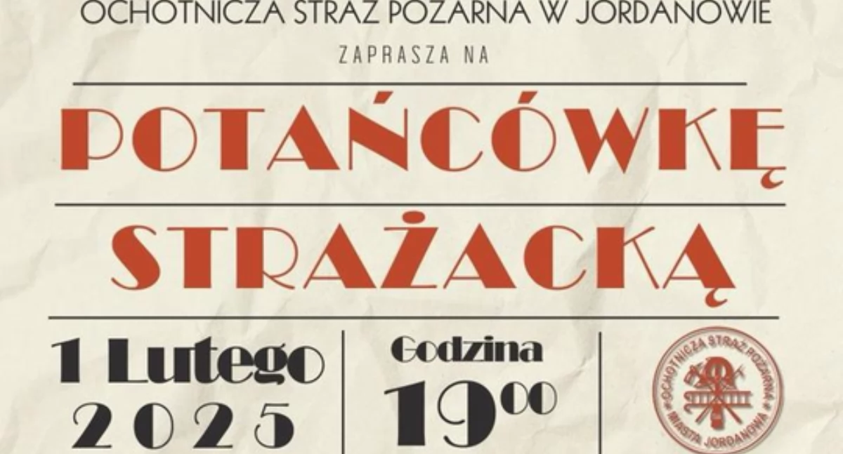 Rozrywka, Strażacka Potańcówka Jordanowie powrót czasów - zdjęcie, fotografia