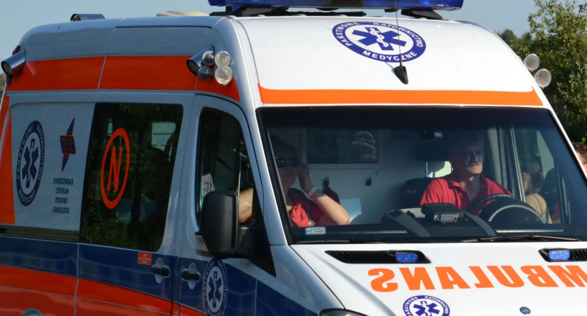 Miejscowe zagrożenie, Nieszczęśliwy wypadek Jordanowie - zdjęcie, fotografia