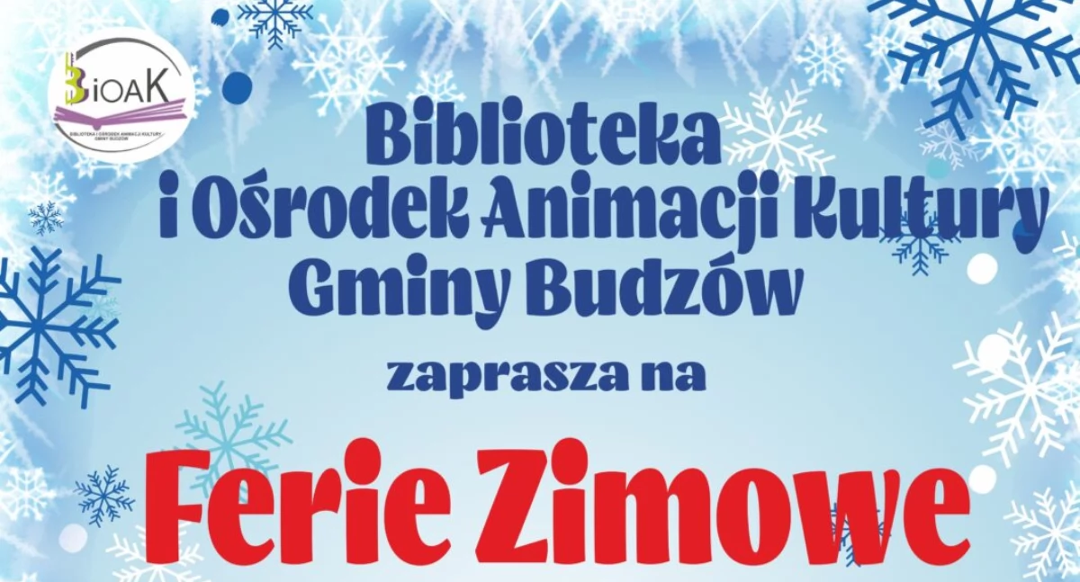 Rozrywka, Biblioteka Ośrodek Animacji Kultury Gminy Budzów mają bogaty program zajęć feryjnych - zdjęcie, fotografia