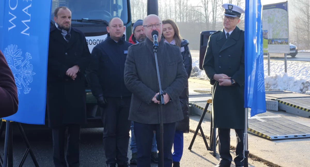 Drogi i Transport, „Wzmożony drodze krajowej Zembrzycach odczuwamy podczas ferii - zdjęcie, fotografia