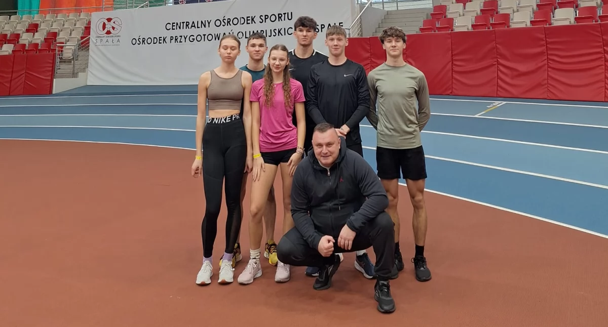 Lekkoatletyka, Zawodnicy Bieganie Stryszawa zgrupowaniu kadry narodowej Spale - zdjęcie, fotografia
