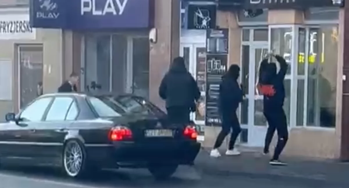 Kronika kryminalna, Rozbój centrum Suchej Beskidzkiej - zdjęcie, fotografia