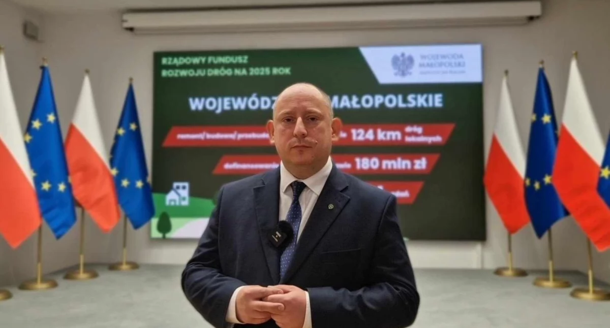 Drogi i Transport, Blisko rządowego Funduszu Rozwoju Dróg Małopolski - zdjęcie, fotografia