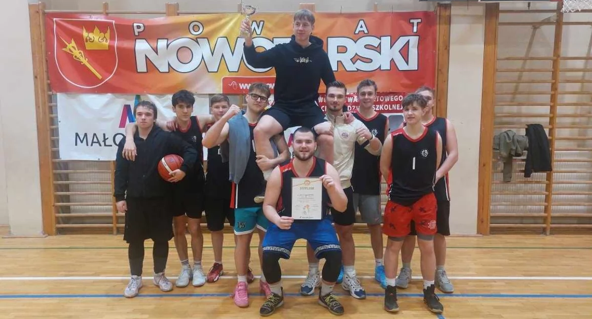 Sport szkolny, Wielkie sportowe uczniów suskiego Goetla - zdjęcie, fotografia