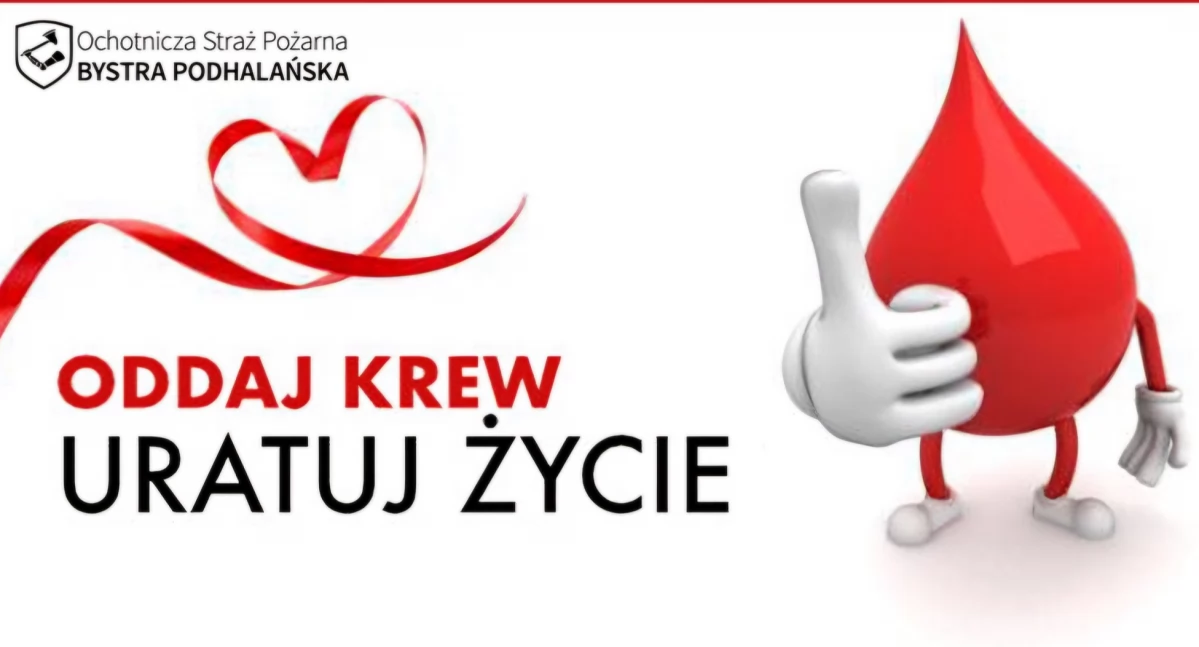 Pomoc społeczna, Dołącz akcji krwiodawstwa Bystrej Podhalańskiej! - zdjęcie, fotografia