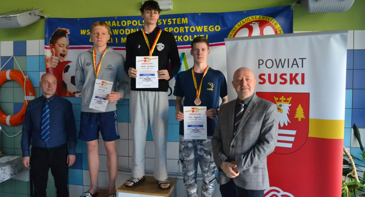Sport szkolny, Jakub wywalczył srebrny medal Suchej Beskidzkiej - zdjęcie, fotografia