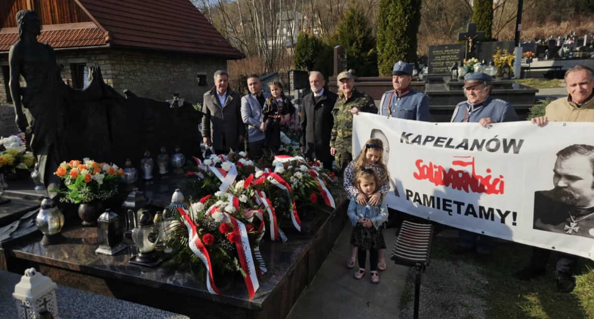 Historia, Uroczystości kapelanów Solidarności Makowie Podhalańskim - zdjęcie, fotografia