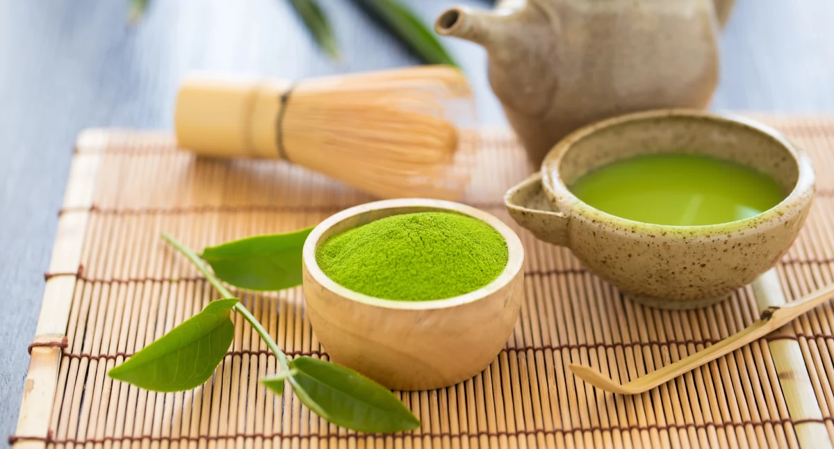 Materiał zewnętrzny, Herbata matcha dlaczego warto napój regularnie - zdjęcie, fotografia