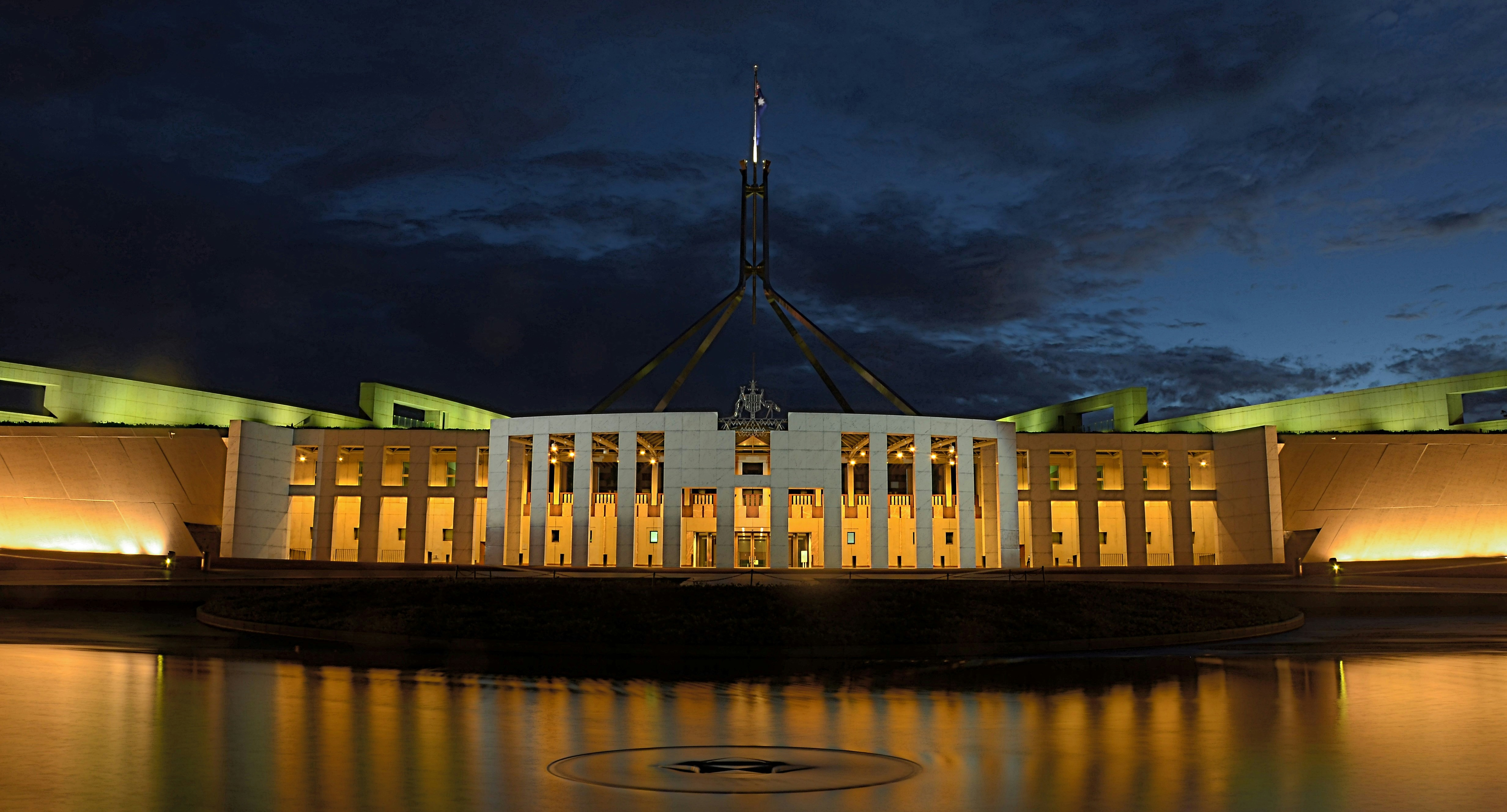 Materiał zewnętrzny, Canberra kiedy stolicą - zdjęcie, fotografia