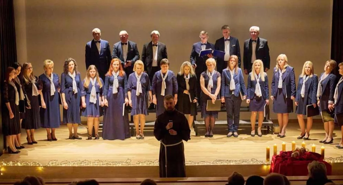 Religia, Unica Pasyjny Wieczór Kalwaryjskiej Bazylice - zdjęcie, fotografia