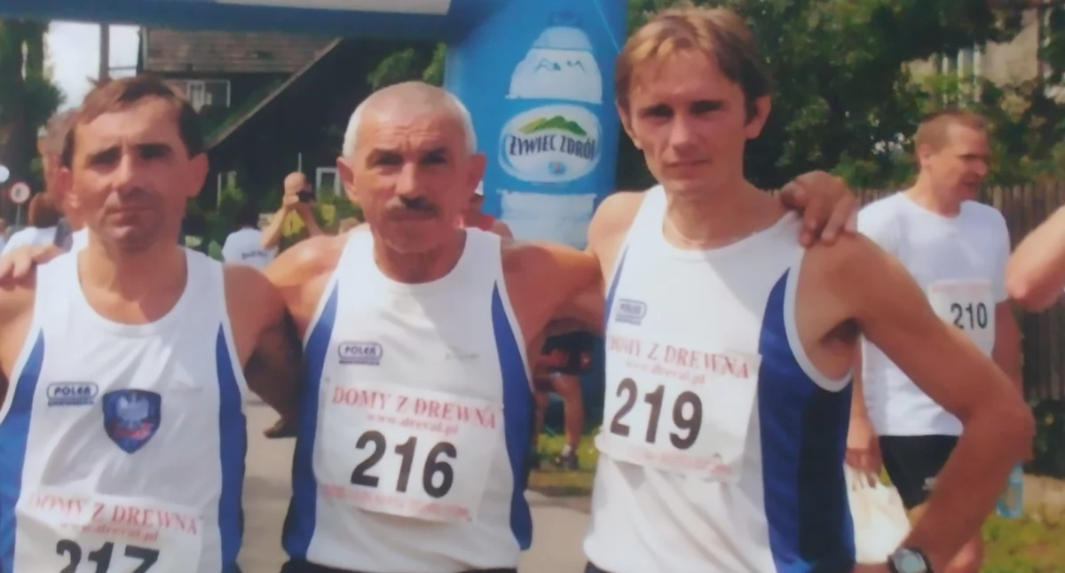 Na zdjęciu od lewej: Janusz Sarnicki, Zygmunt Łyżnicki i Jan Wydra. Fot. Archiwum Janusza Sarnickiego